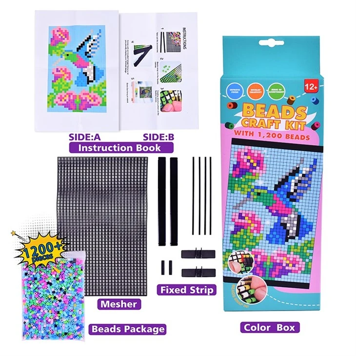 Perler Snappix Canvas Bead Craft Set